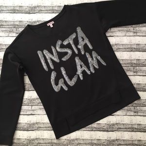 Juicy Couture INSTA GLAM Long Sleeve Top Size: M